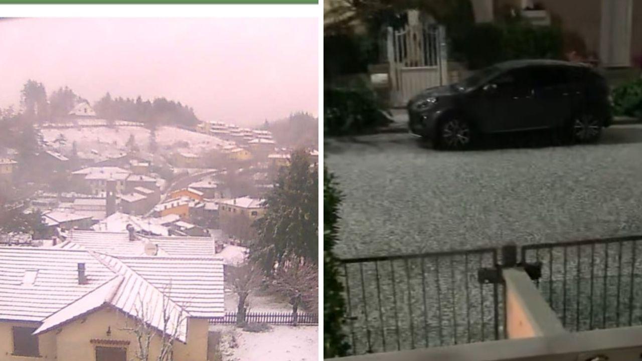 Meteo in Toscana, torna la neve e in pianura arriva il “graupel”: cos’è il fenomeno dei chicchi di ghiaccio