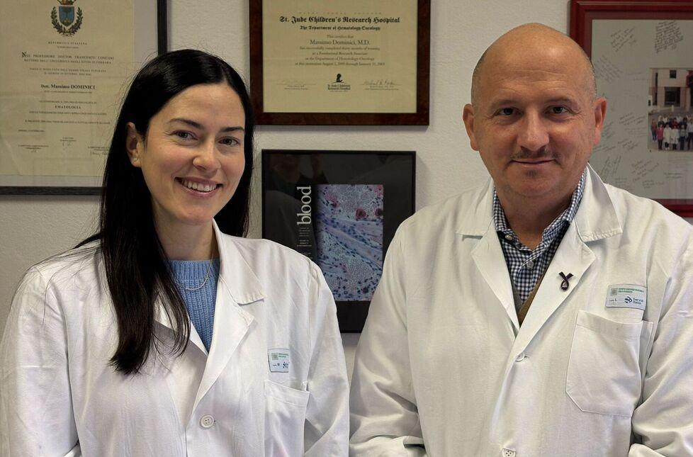 
	La prof.&nbsp;Angela Toss e il prof. Massimo Dominici

