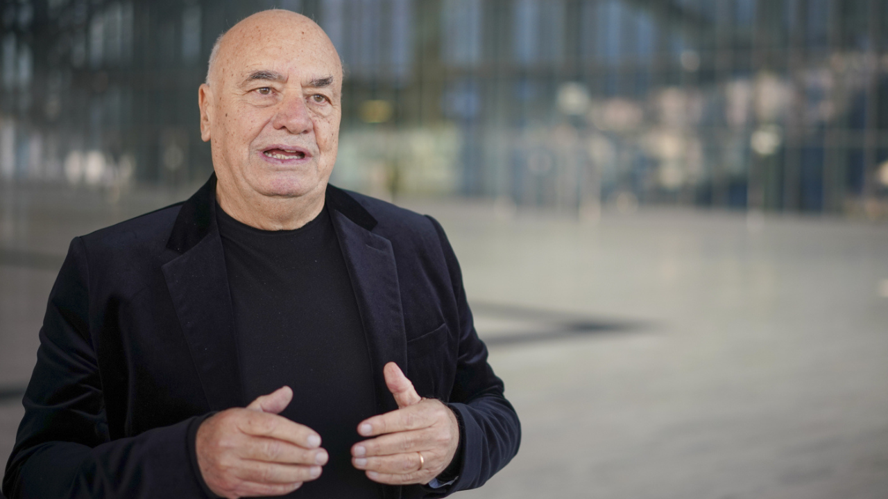 L'architetto Massimiliano Fuksas