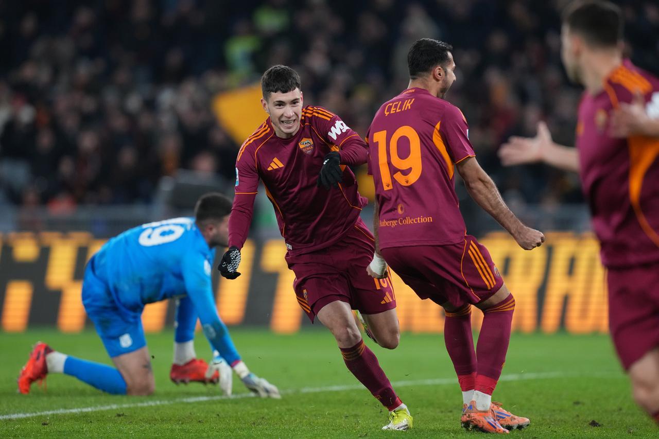 
	L'esultanza di Soul&eacute; dopo il 2-0

