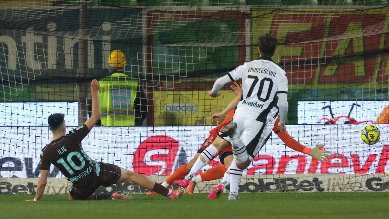 La rete di Ilie al 47' che ha dato il successo all'Empoli