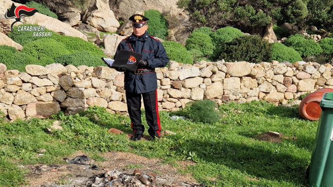 Rifiuti abbandonati e roghi abusivi: l’Asinara nel mirino degli incivili