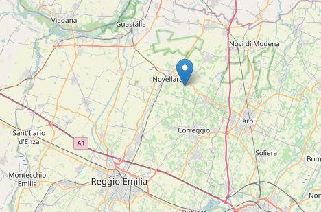 Scossa di terremoto a Campagnola