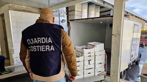 I controlli della Capitaneria in una foto d'archivio