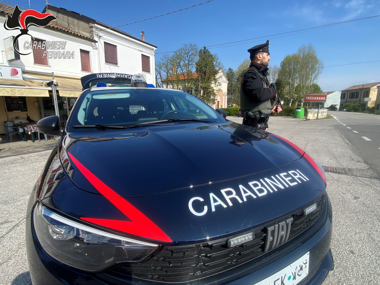 Anziana spaventata dall’ex chiama i carabinieri, 70enne arrestato a Tresignana