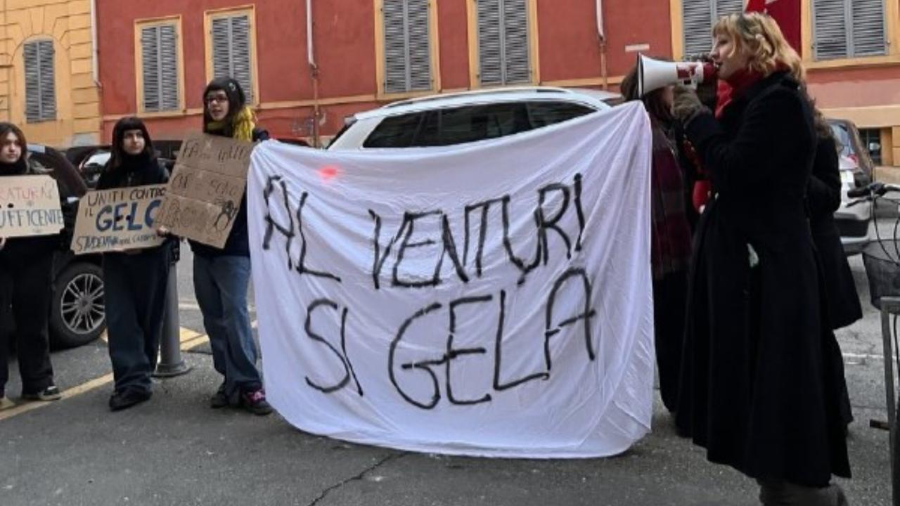 
	La protesta degli studenti del Venturi

