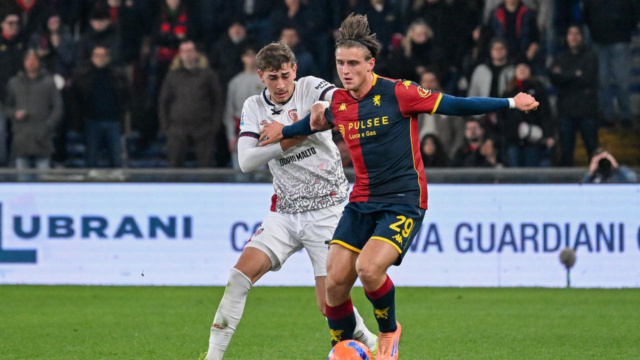 Il Cagliari affonda a Genova: 3-0