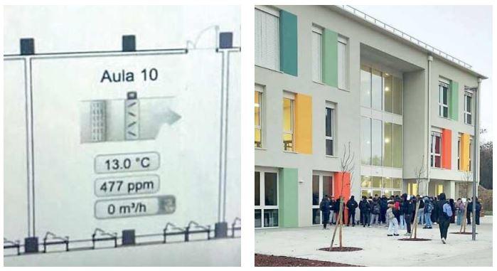 Aule al freddo nella scuola nuova del D’Arzo: studenti fuori per protesta