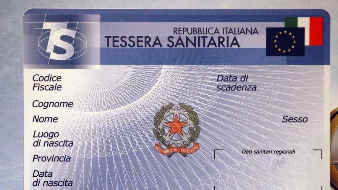 presentazione tessera sanitaria