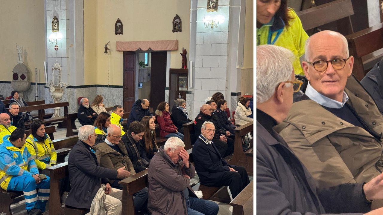 
	Alla messa per la commemorazione delle vittime della Concordia anche Franco Gabbrielli (foto concesse da Giglio News)

