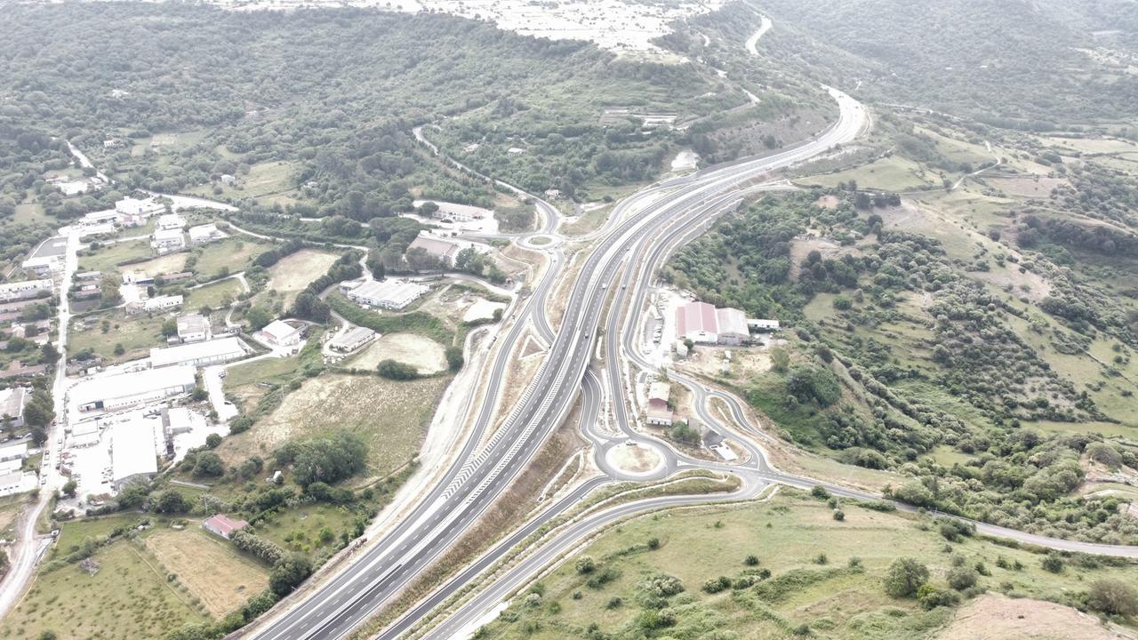 Bonorva lo svincolo sulla 131