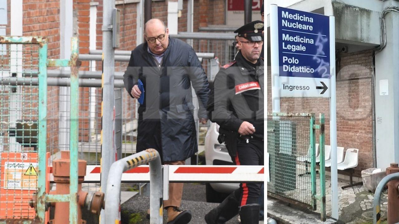 
	Il momento dell'arresto del dottor Maurizio Ratti (foto Cuffaro)

