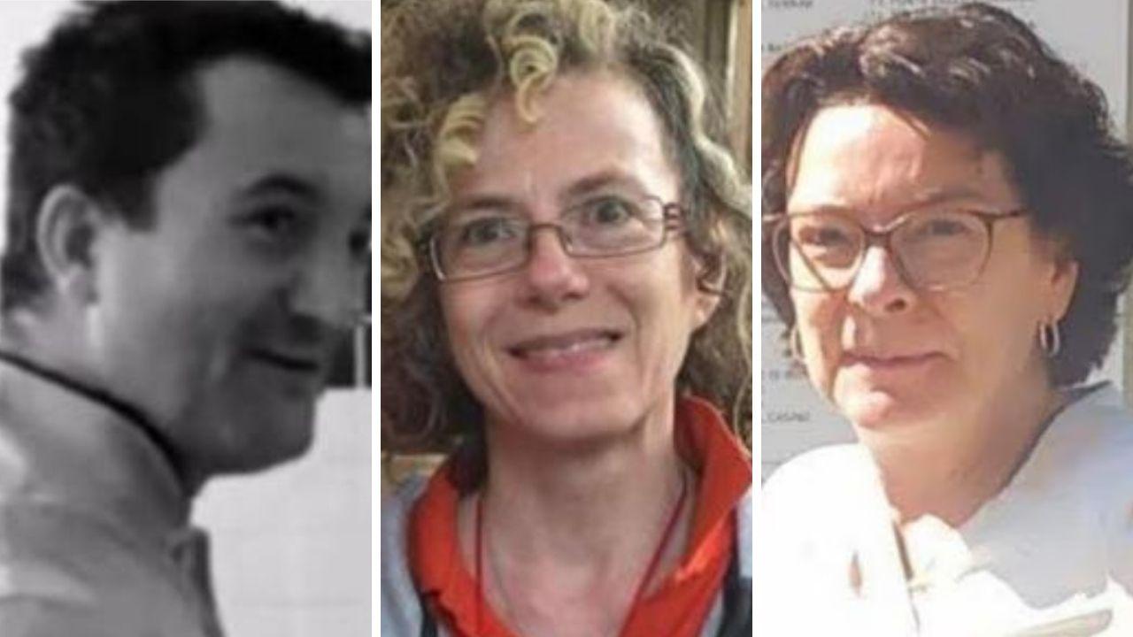 Da sinistra verso destra: Emiliano Milza, Simona Hirsch e Franka Ludwig