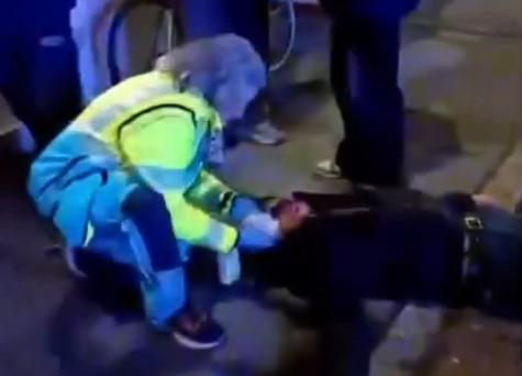 
	I soccorsi all'uomo aggredito a San Giusto

