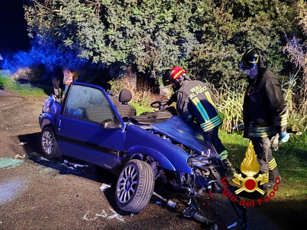 Terribile incidente sulla Provinciale: due feriti, uno è gravissimo