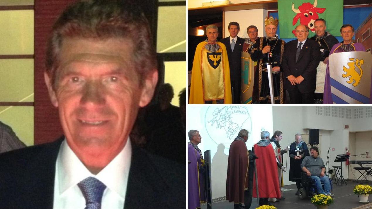 Ilias Aratri e i Cavalieri di Lamberto in occasione dei premi a Cremonini (2005) e Vandelli (2019)