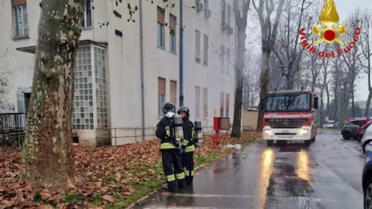 
	L'intervento (foto Vigili del fuoco)

