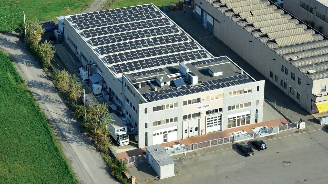 Lo stabilimento della Casa del Gelato