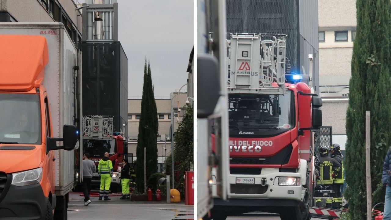 
	I vigili del fuoco sul posto

