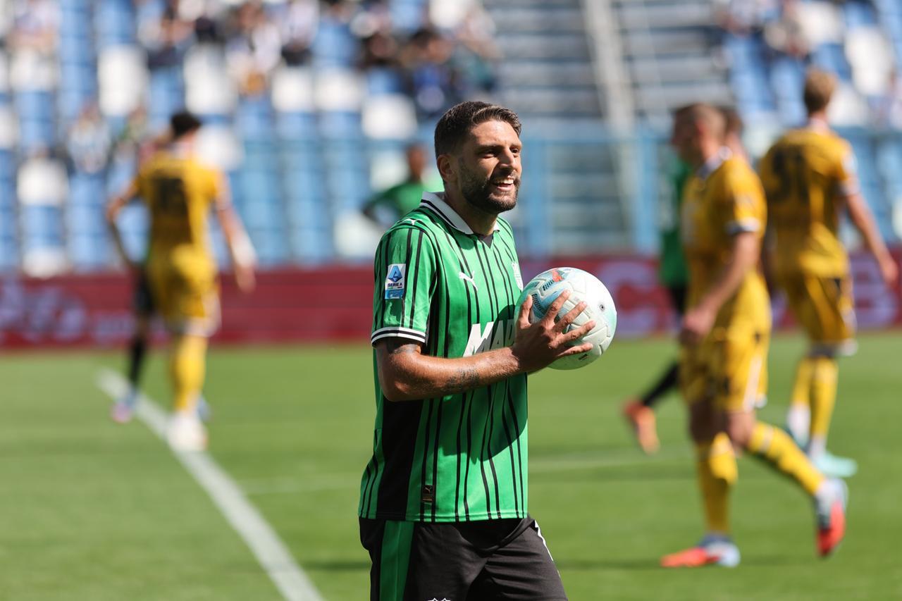 
	Domenico Berardi &egrave; ai box

