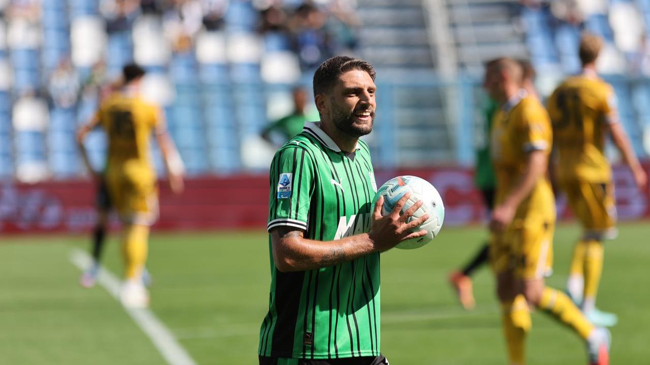 Domenico Berardi è ai box