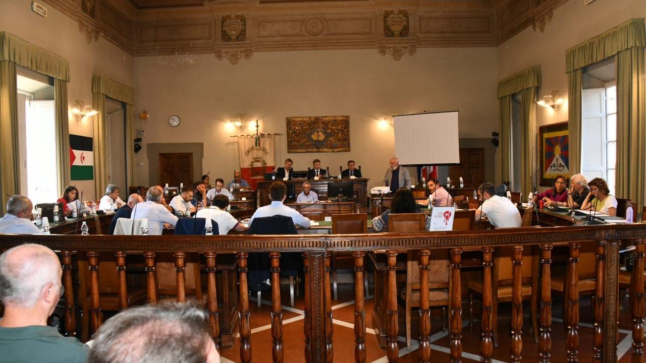 Il consiglio comunale di Lucca (foto d'archivio)