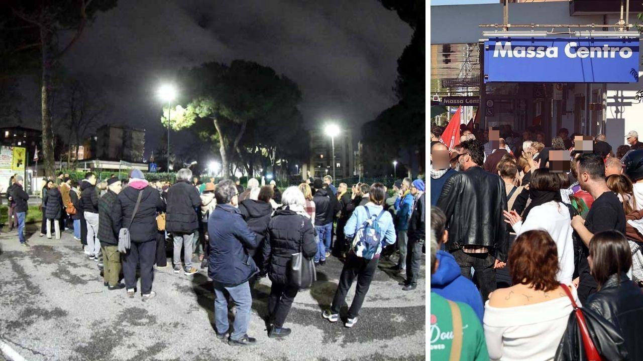 Un momento dell’assemblea organizzata dal presidio permanente e la manifestazione di ottobre