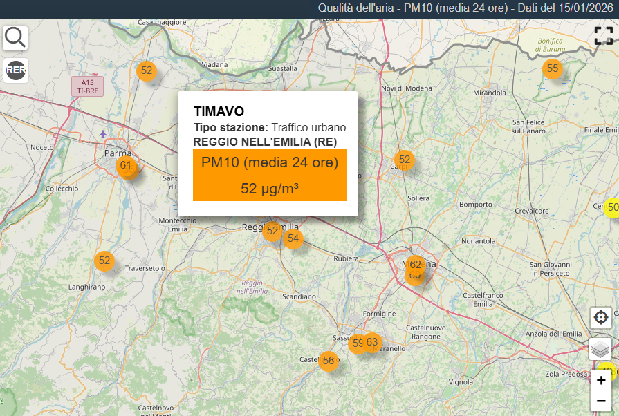 Emergenza smog: Pm10 ancora oltre soglia, scattano i divieti fino a lunedì