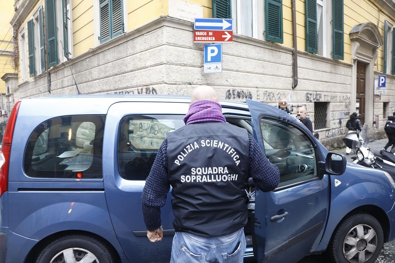 
	La scientifica sul posto

