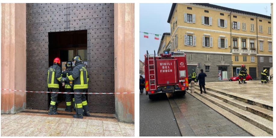 Principio di incendio nella chiesa di San Pietro: ecco cosa è successo