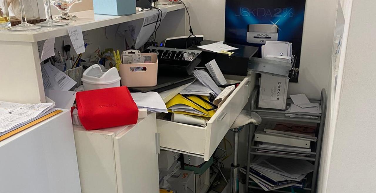 
	I segni del passaggio dei ladri

