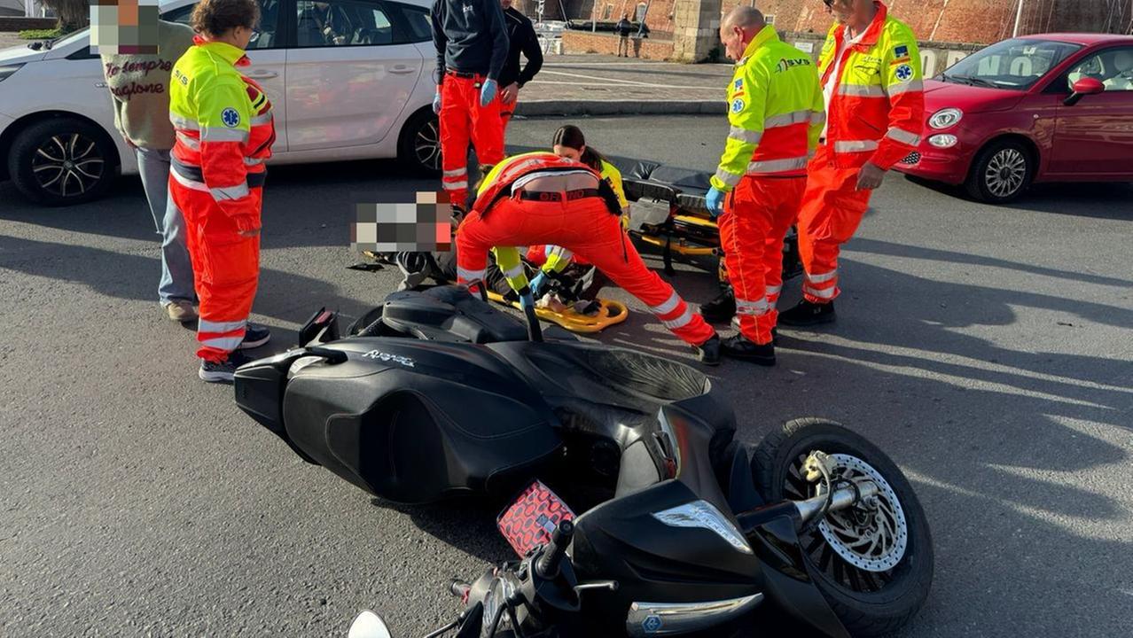 L'incidente alla rotonda dei Quattro Mori 