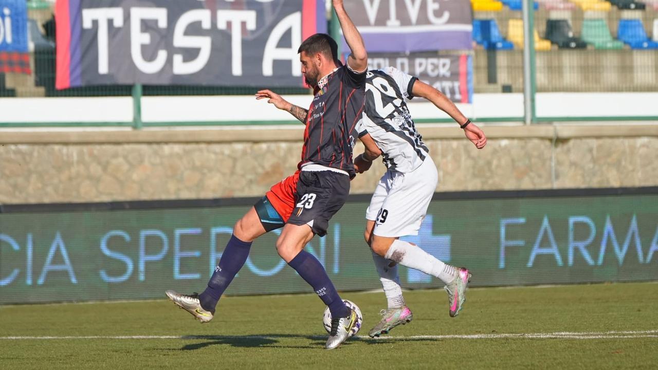 Di Stefano salva i rossoblù, Pianese-Torres termina 1-1