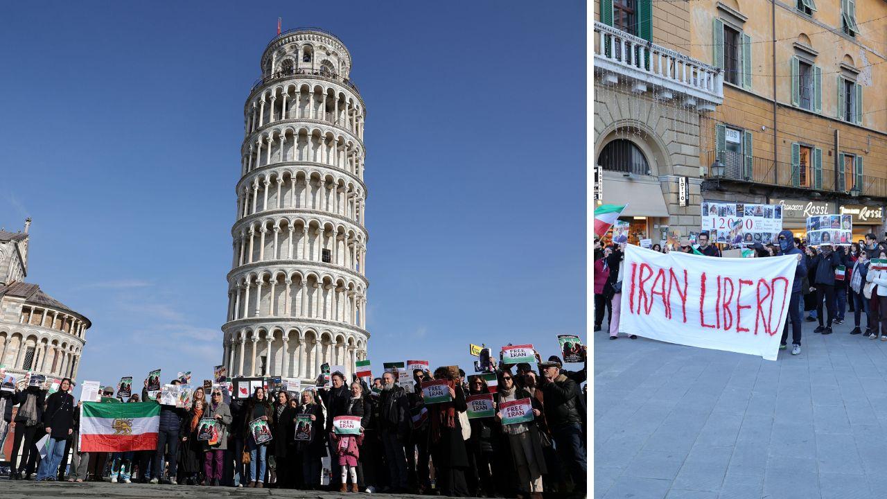 Il flash mod organizzato al Duomo e il corteo che ha sfilato in centro (foto Stick)