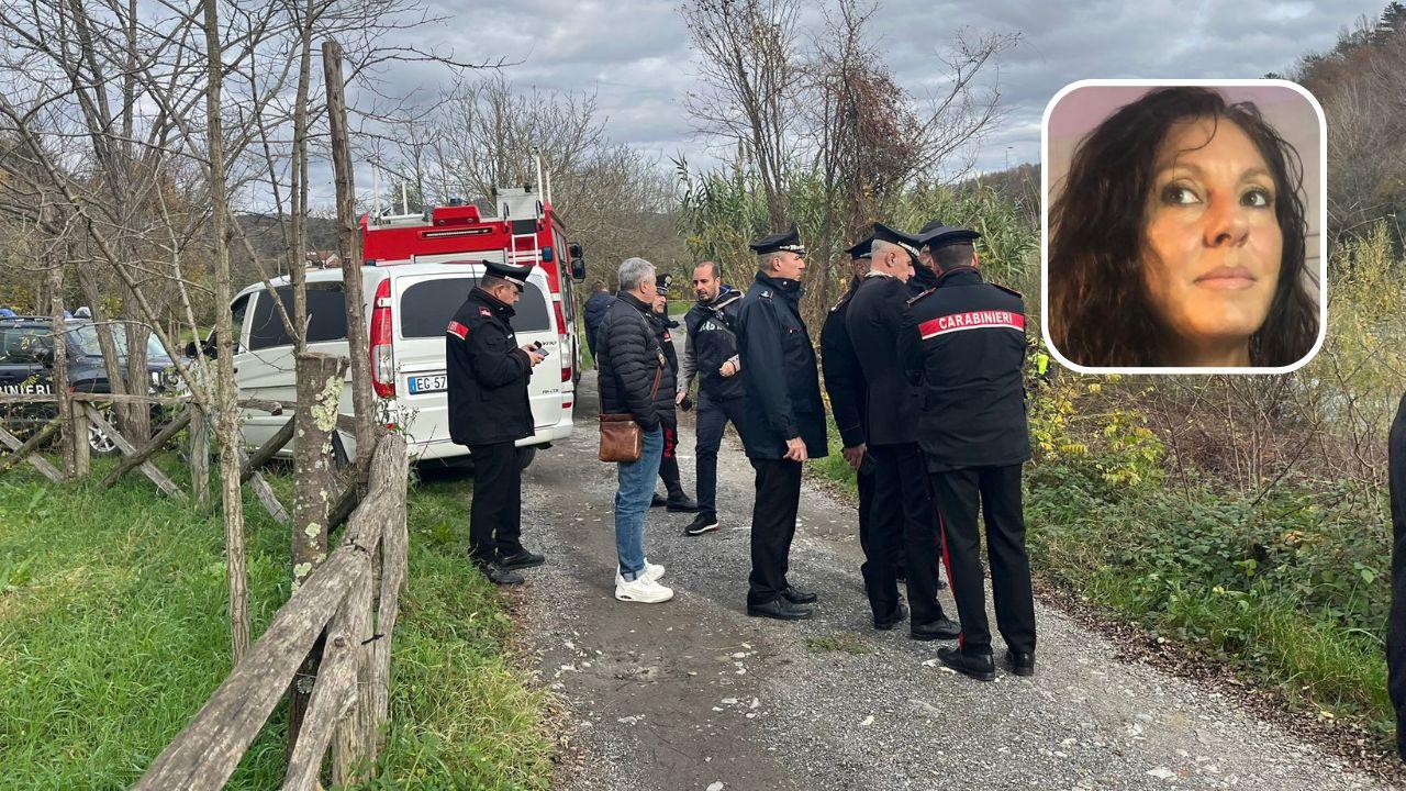 Ombretta Bresciani e i rilievi dei carabinieri