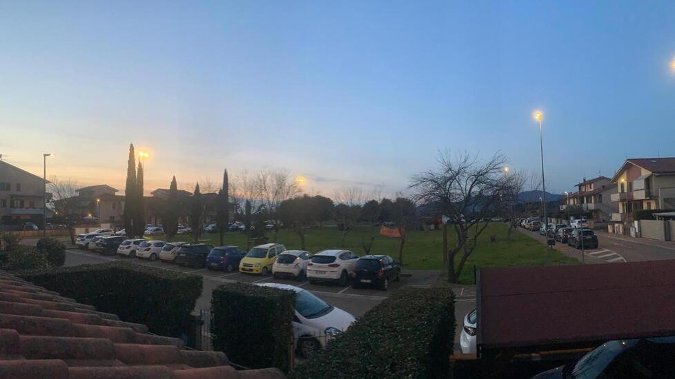 Piazza Balducci è uno dei luoghi in cui sono stati avvistati i lupi