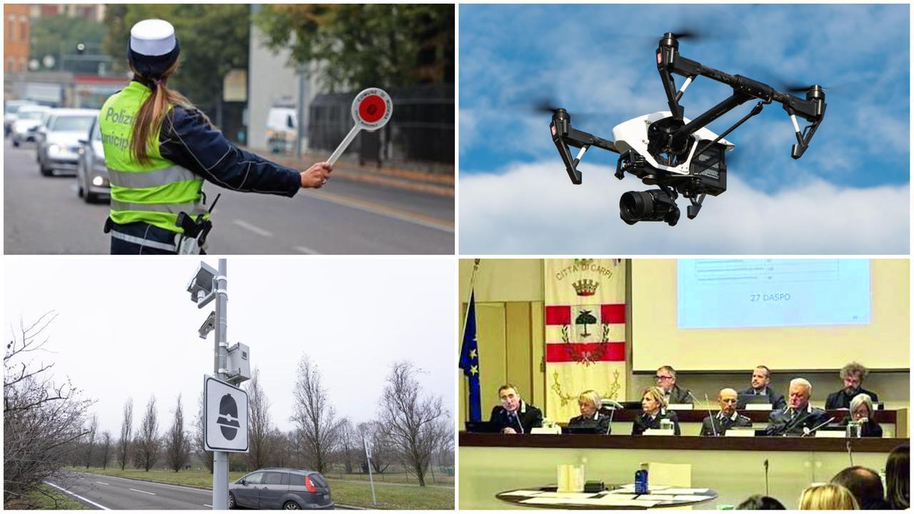Autovelox spento a Carpi, diminuiscono le multe. In arrivo droni e intelligenza artificiale per ricostruire gli incidenti