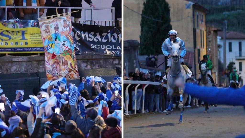 
	L'arrivo e i festeggiamenti (fotoservizio Stick)

