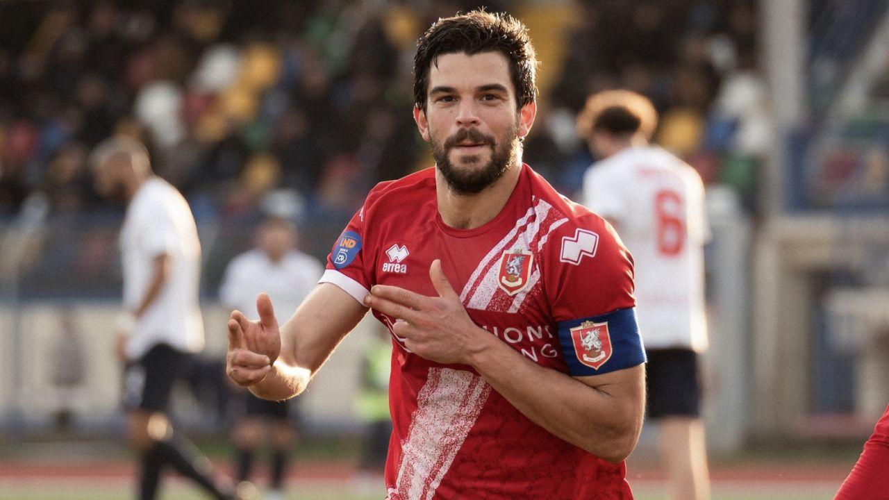 
	Il bomber biancorosso (foto di Noemy Lettieri per Us Grosseto)

