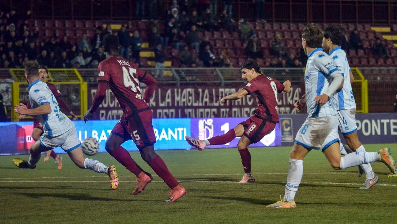 
	Un momento della partita (foto Stick)

