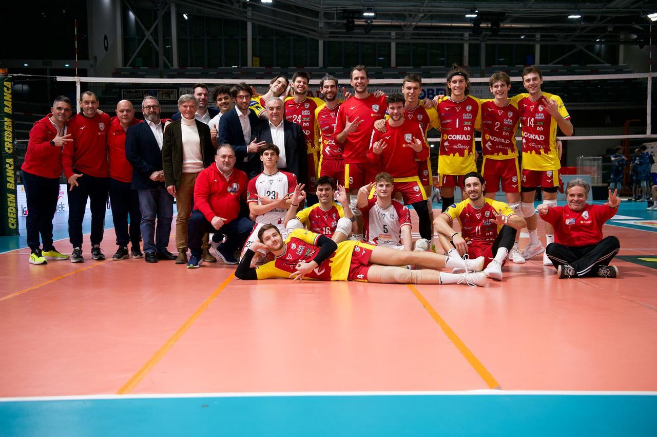 Volley: la Conad non è mai sazia, travolto il Trebaseleghe