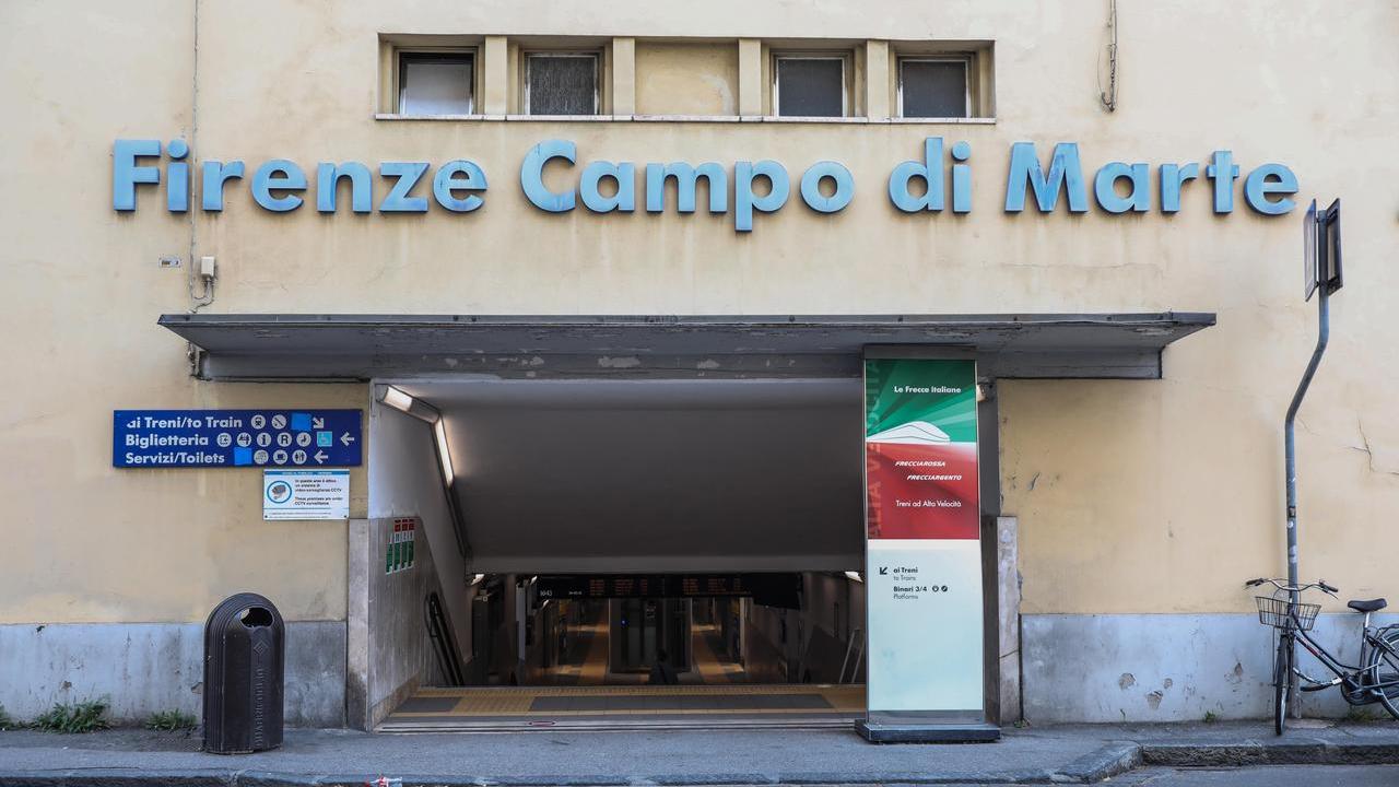 La stazione di Firenze Campo di Marte (foto d'archivio)