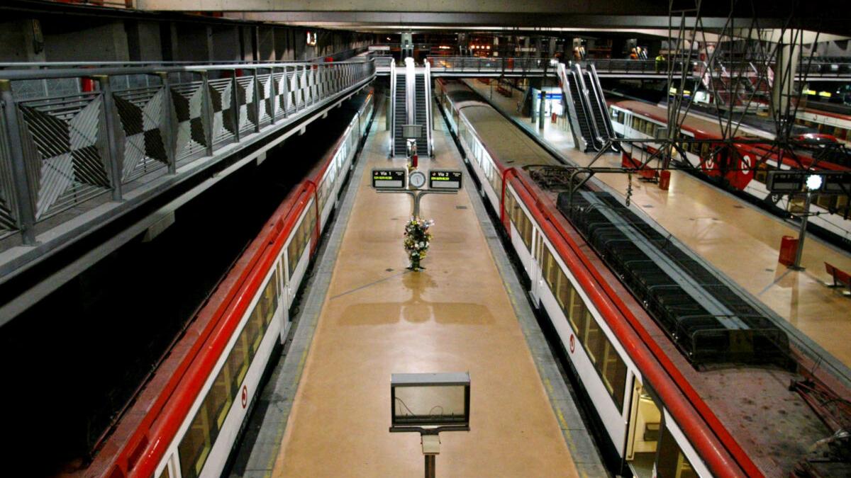 La stazione di Atocha a Madrid (foto d'archivio)