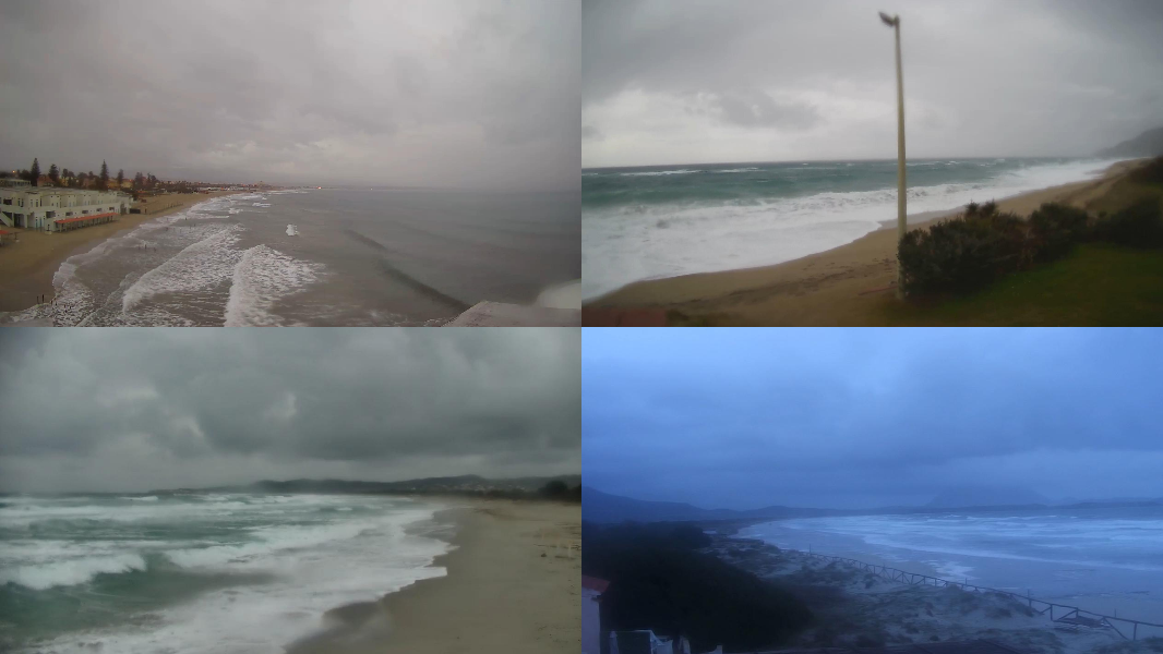 Sardegna, arriva la tempesta di scirocco: ecco le 7 webcam in diretta per vedere la furia del mare – VIDEO