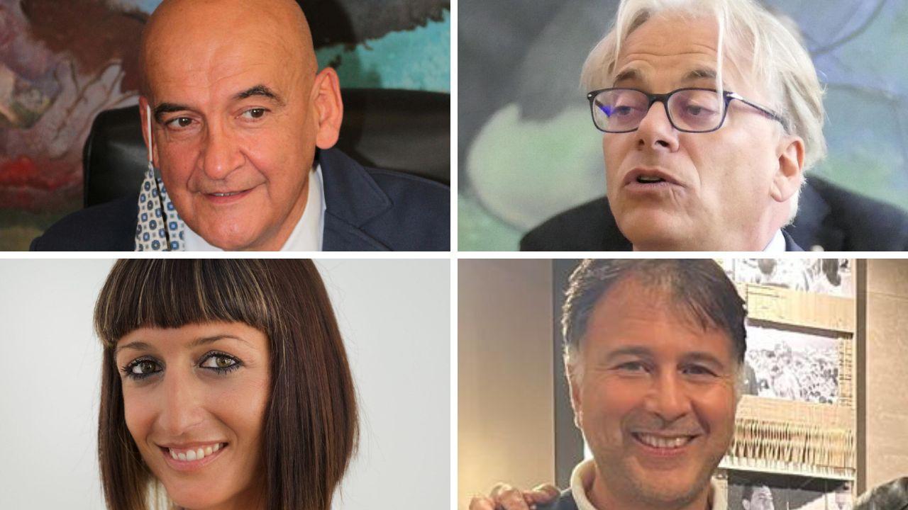 Da sx Duilio Francesconi, David Zappelli, Azzurra Benvenuti e Walter Ferrari