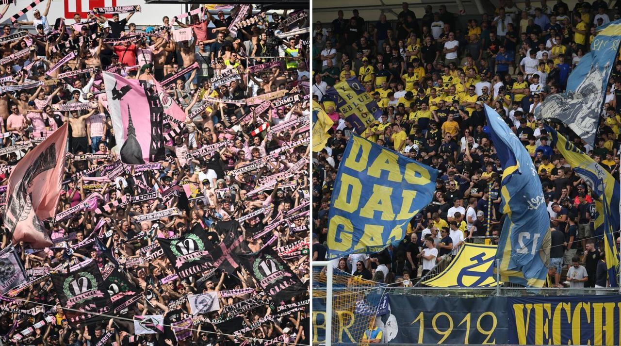 
	I tifosi di Palermo e Modena al Braglia

