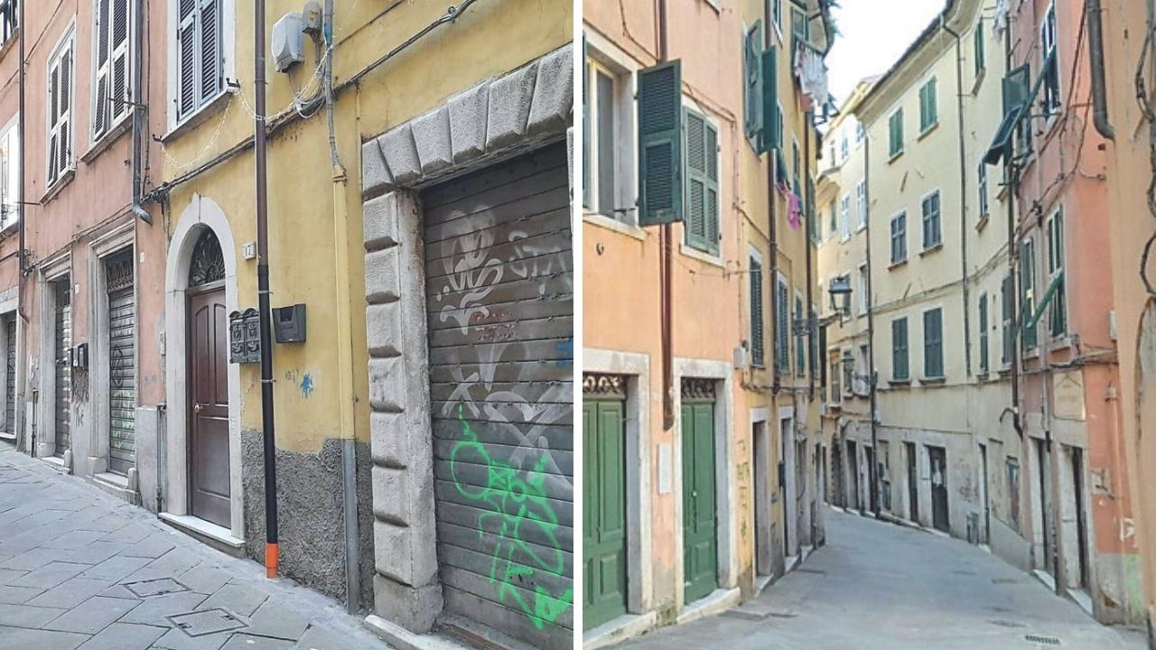 La desolazione nel centro di Carrara 