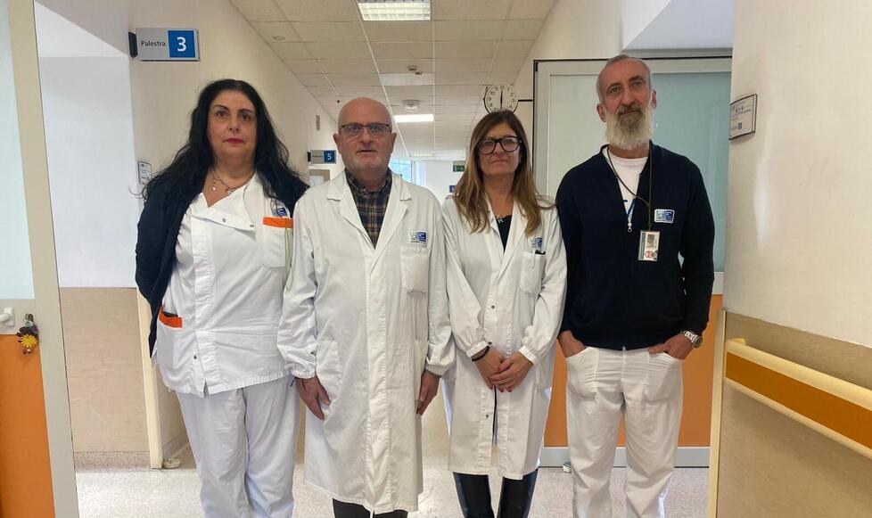 Da sinistra Anna Scrofani, Marco Bresci, Raffaella Togo e Giovanni Mintrone