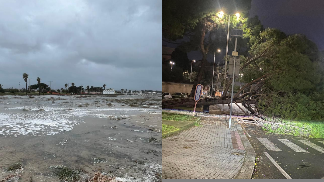 Ciclone Harry, Cagliari blindata anche domani per l’allerta rossa: Zedda tiene chiuse scuole, uffici e parchi