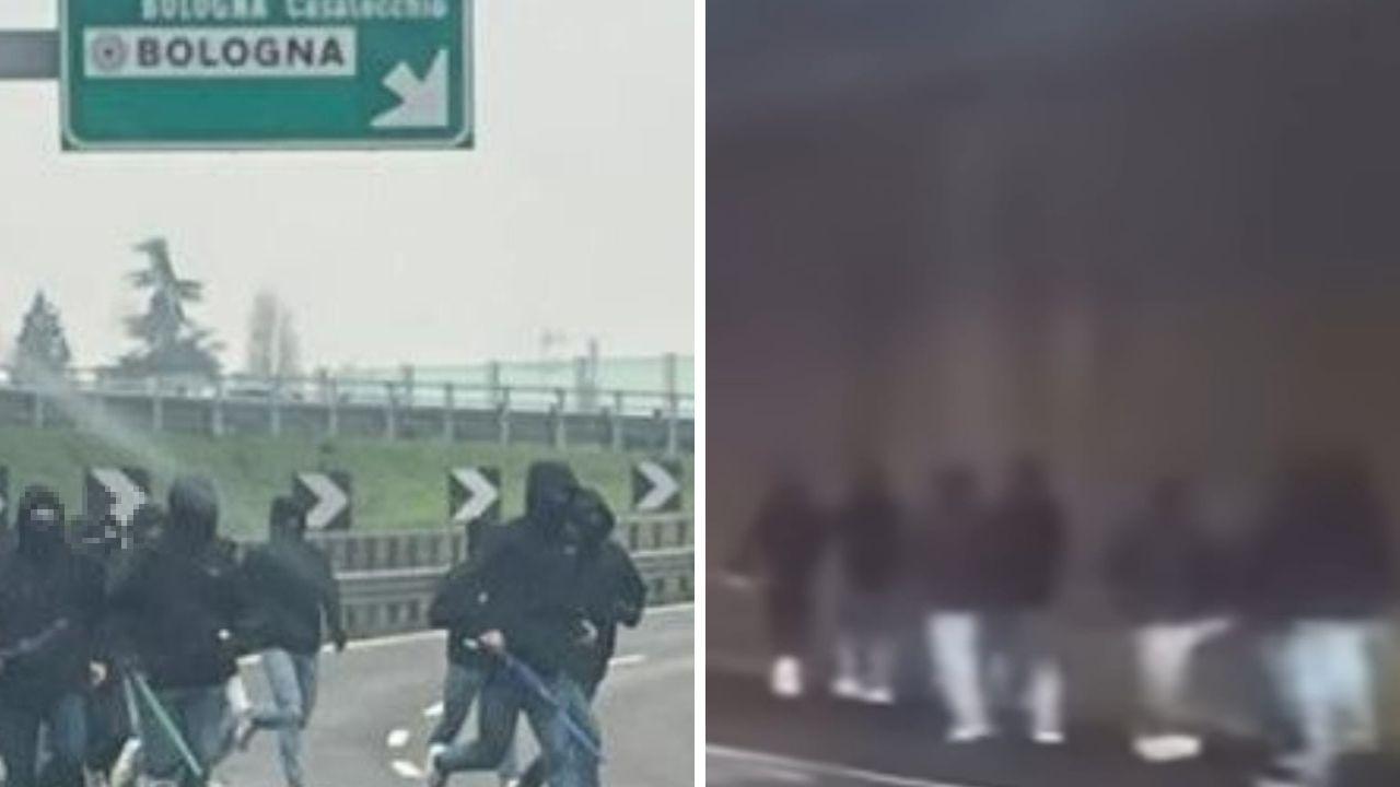 Guerriglia in autostrada A1, stop alle trasferte per i tifosi di Fiorentina e Roma fino a fine stagione